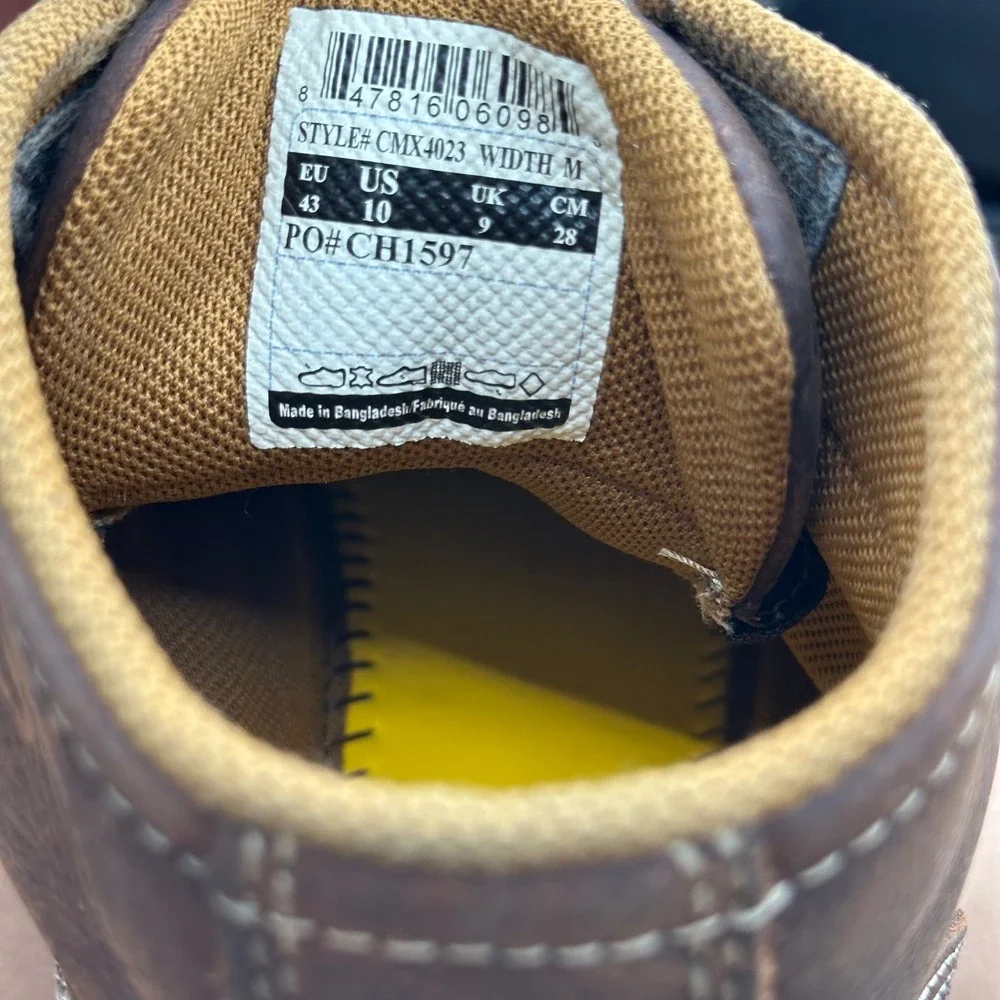 Carhartt Lightweight Wedge Chukka Lace Work Boots 4